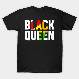 Black Queen Black History Month T-Shirt